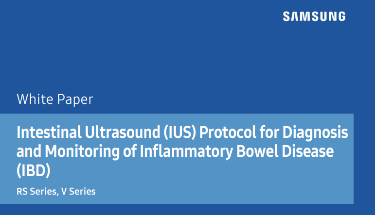 White Paper on inflammatory bowel disease imaging using intestinal ultrasound