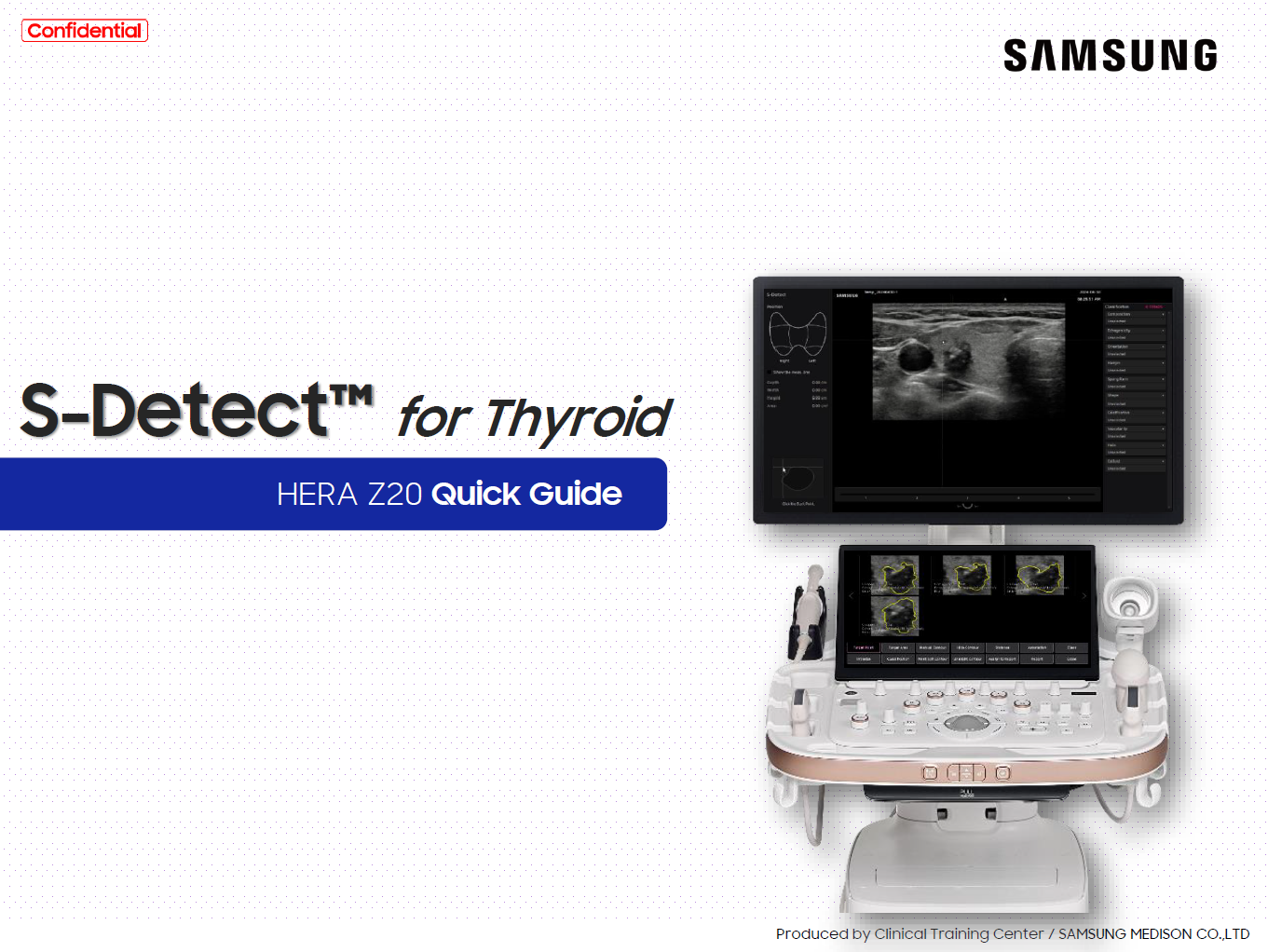 Quick Guide on S-Detect™ for Thyroid ultrasound and TIRADS classification using HERA Z20