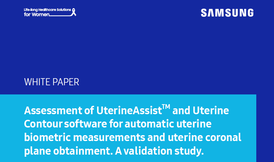 White Paper on validating UterineAssist™ and UterineContour™ for accurate transvaginal ultrasound and automated uterine biometry