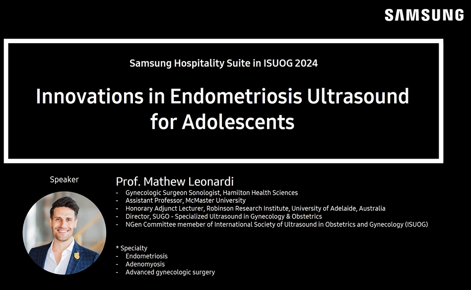 Expert insights on innovations in endometriosis ultrasound for adolescents with pelvic pain