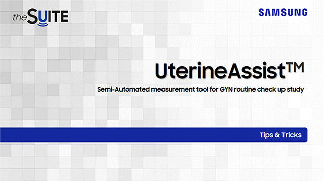 Tips & Tricks on UterineAssist™ for semi-automated uterine ultrasound assessment