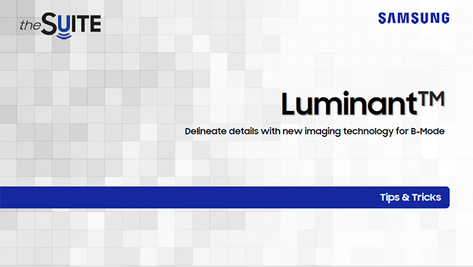 Tips & Tricks on Luminant™ for ultrasound image delineation