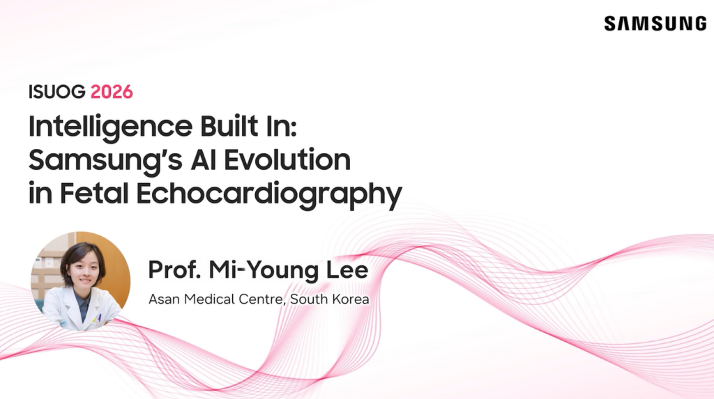 Intelligence Built In: Samsung's AI Evolution in Fetal Echocardiography